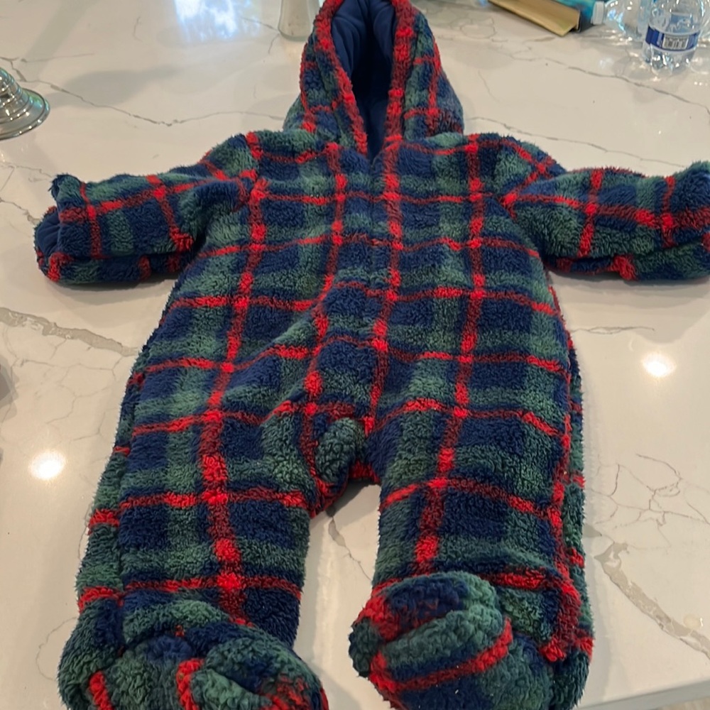 Fleece outdoor onsie